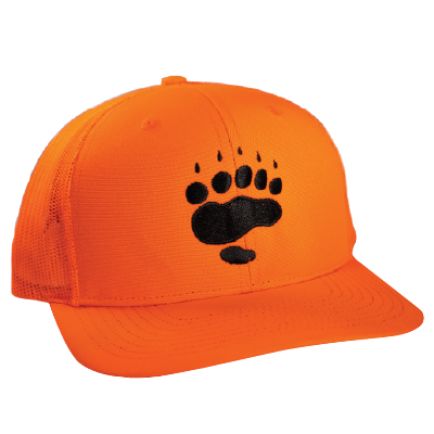Blaze Mesh Bear Paw Trucker