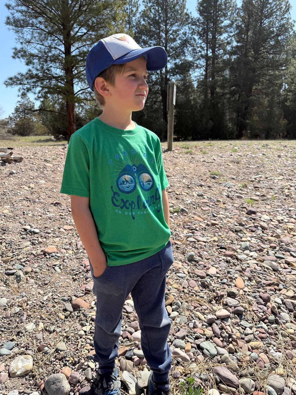 Youth Explorer Shirt-Green