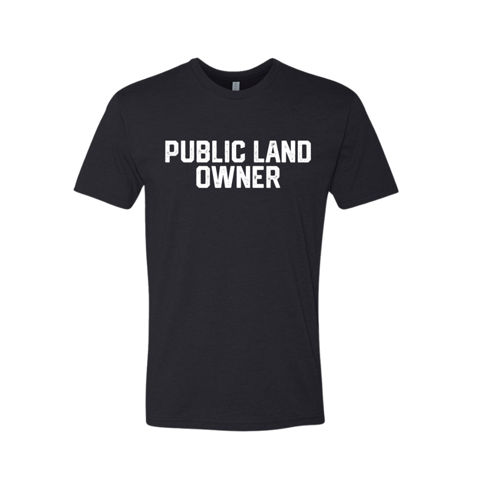 Public Land Owner® T-Shirt-Brown *6873