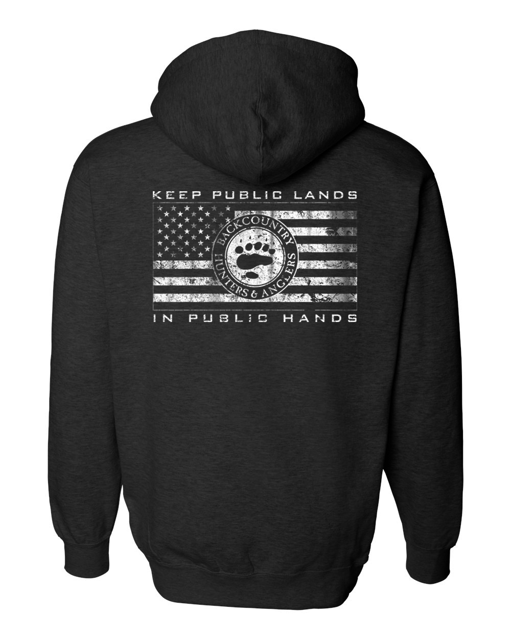 Public Land Owner® Heavyweight Fleece Sweatshirt - Flag