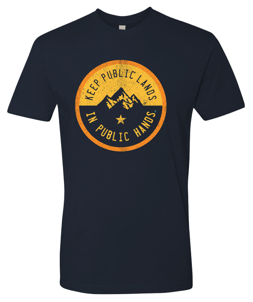 Public Land Owner® T-Shirt-Navy