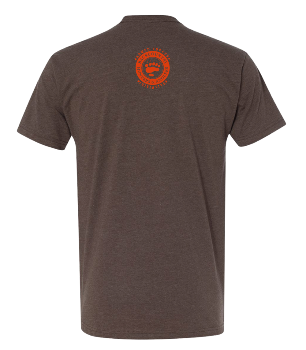Public Lands = Freedom T-Shirt - Brown