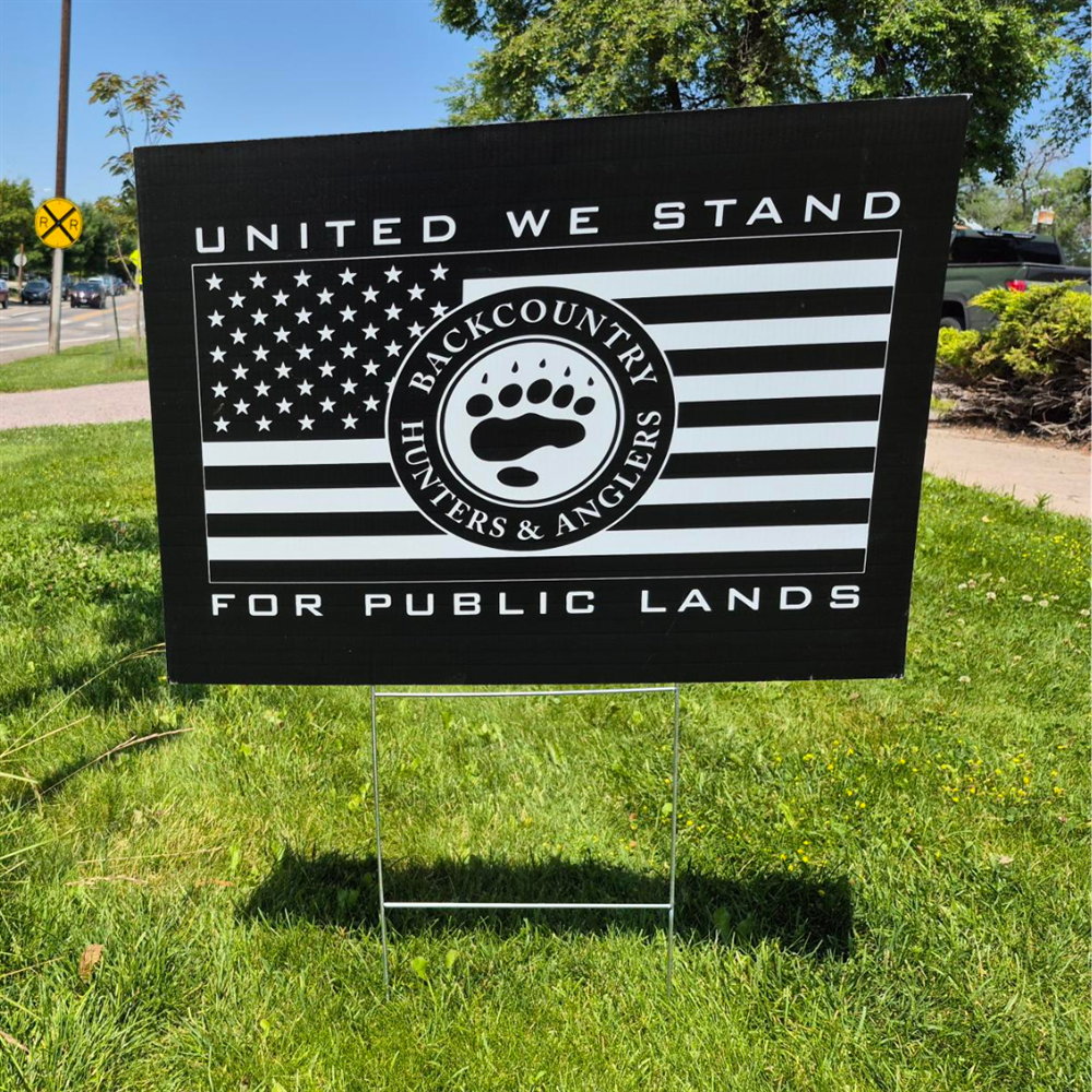 United We Stand Yard Sign