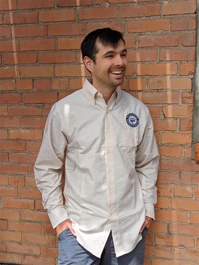 Men's BHA Embroidered Button-Down 