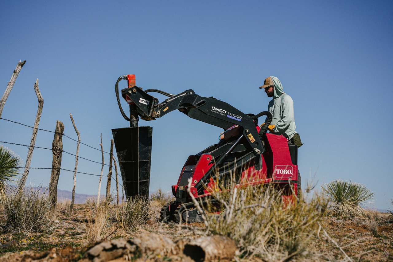 Skid Steer wire winder