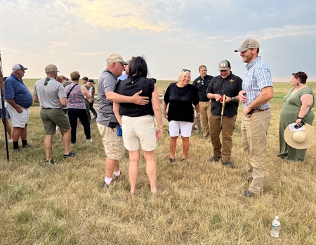 SD BHA Celebrates 560-acre Addition to Game Production Area
