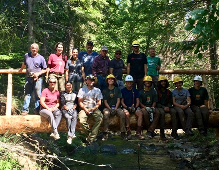 Montana BHA Bridge Rebuild w/ the USFS