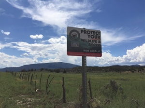 Idaho Hunter Gets $500 Reward for Busting Motorized Gate Crashers