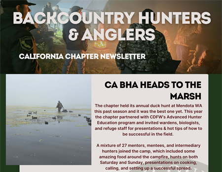 CA BHA Spring 2026 Newsletter
