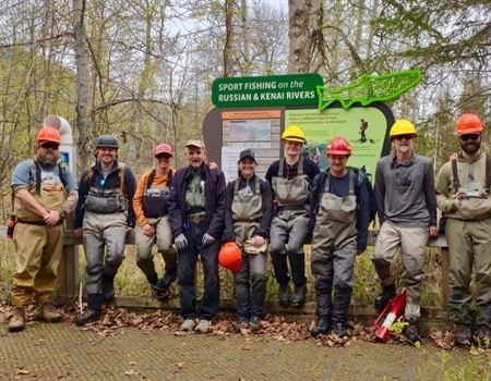Boots in the River: Volunteers Help Maintain the Russian River Fishery