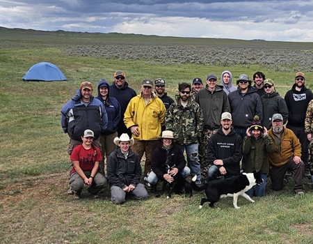 Pulling Wire for Pronghorn: BHA Lends a Hand at Box X Ranch