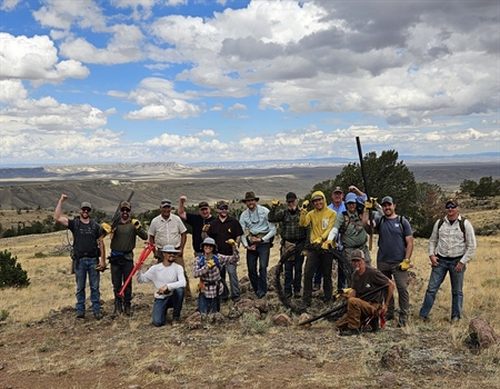 Shirley Basin Wildlife Fence Removal
